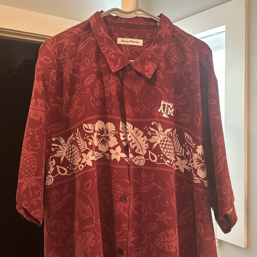 Tommy Bahama Texas A&M Hawaii Shirt